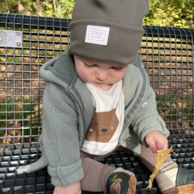 Beanie Tragefoto Farbe: Tanne