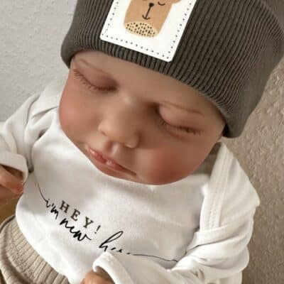 Beanies in Tanne gerippt