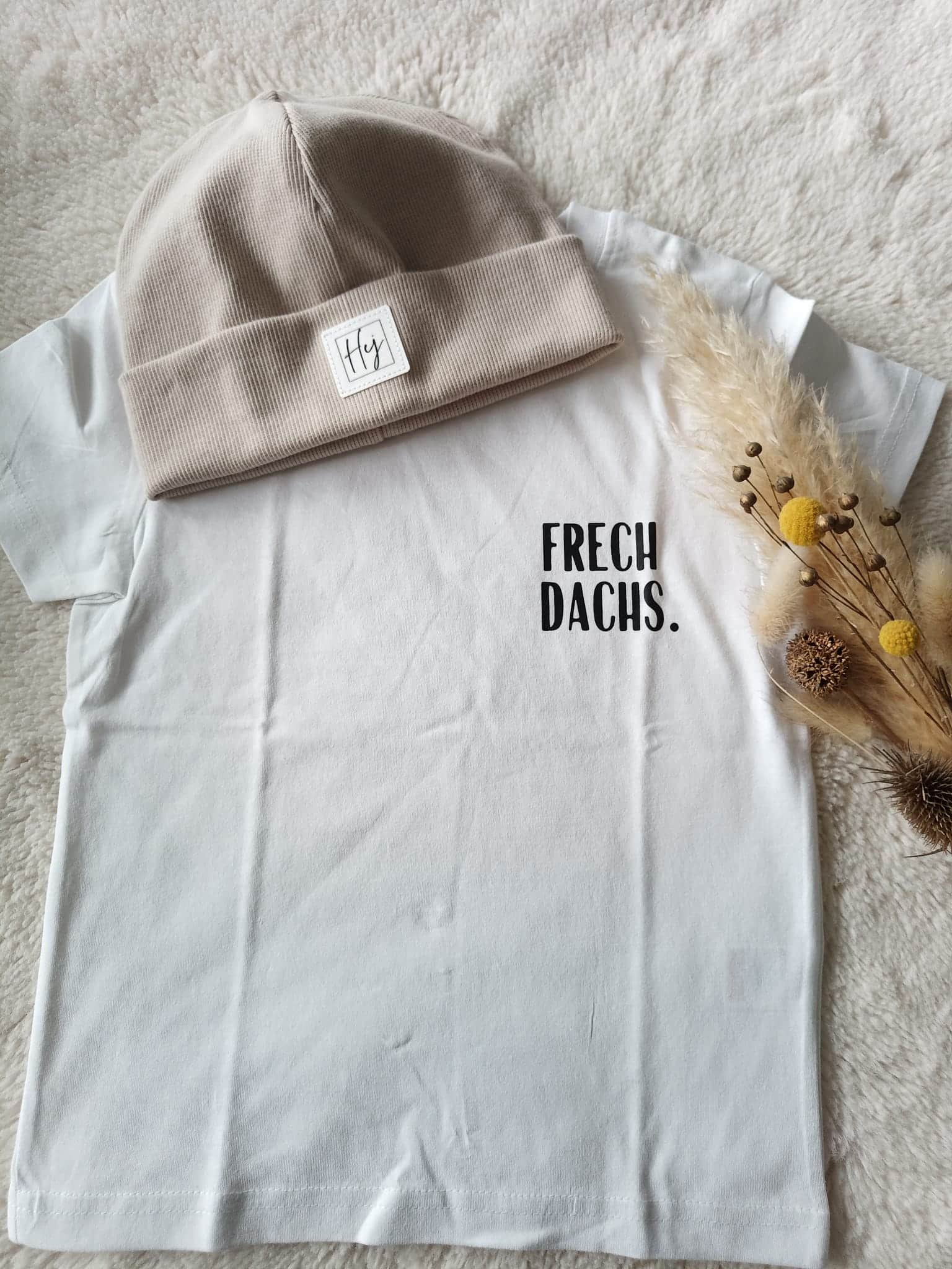 Tshirt Frechdachs + Beanie
