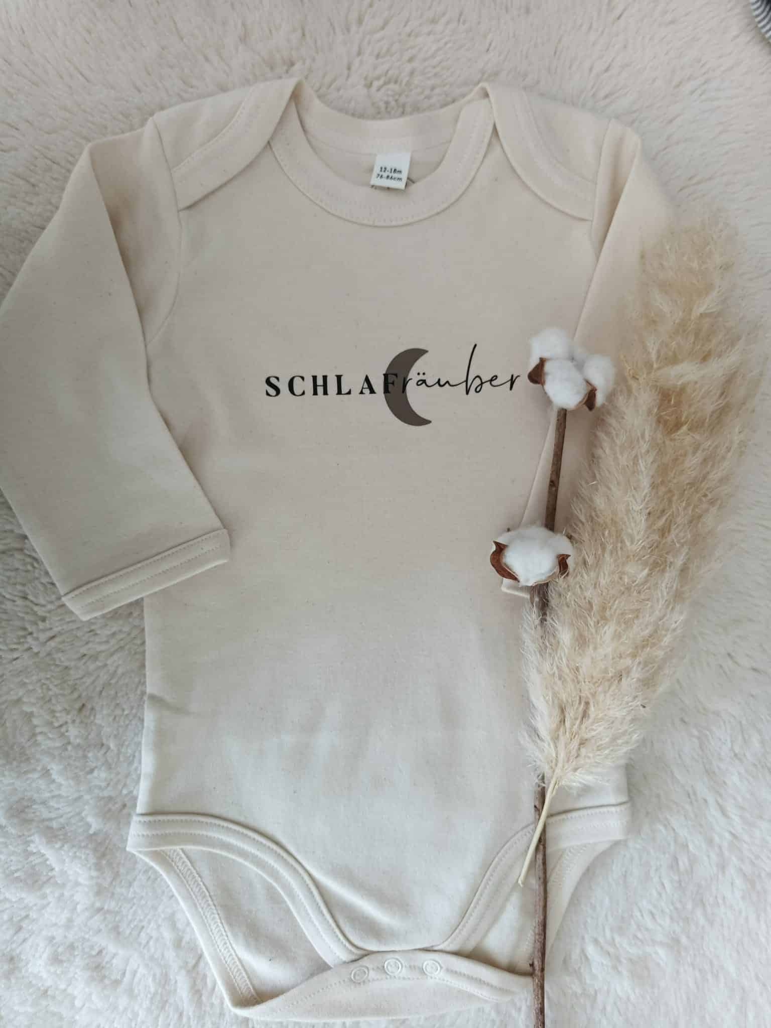Langarm Body beige Schlafräuber